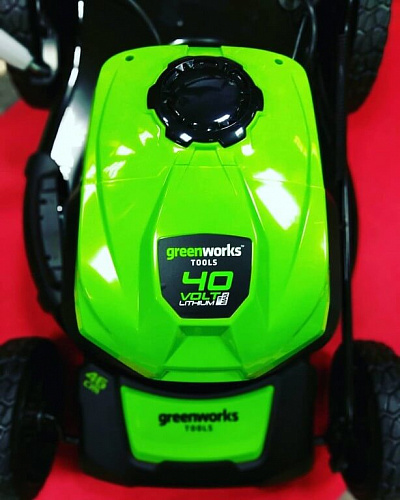 Газонокосилка аккумуляторная GREENWORKS GD40LM46SPK4