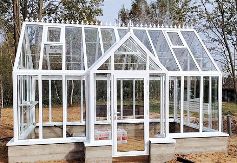 Теплица АЛЬФА с тамбуром 3.0