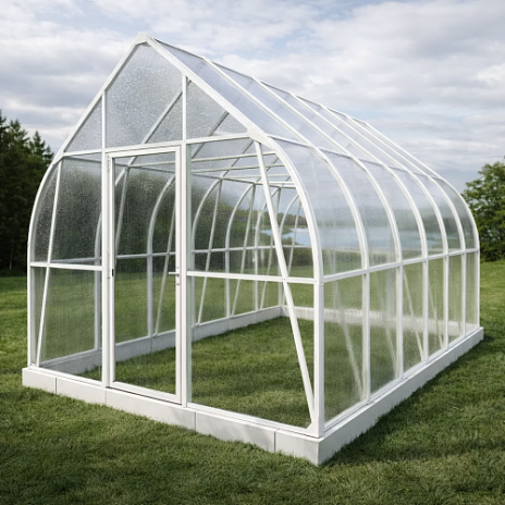 Теплица МОНОЛИТ сотовый поликарбонат 8 мм/10 мм