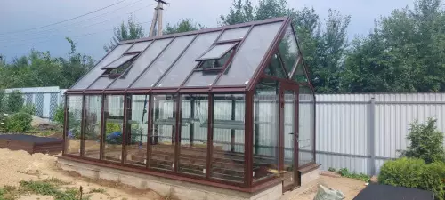 Зимняя теплица Люкс