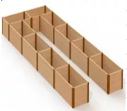 Комплект П-образных грядок в теплицу Botanik Standard Ботаник 