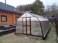 Теплица ТИТАН сотовый поликарбонат 8 мм, 10 мм