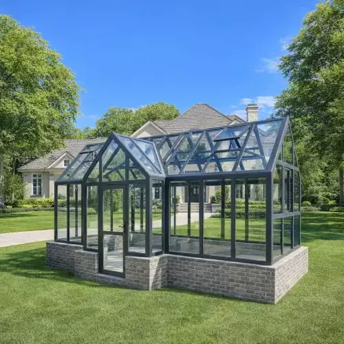 Теплица АЛЬФА с тамбуром 2.5