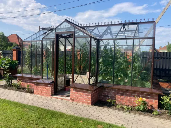 Теплица Botanik Standard с мини тамбуром от компании Engarden