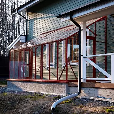 Теплица Пристенная ЭКОНИКА