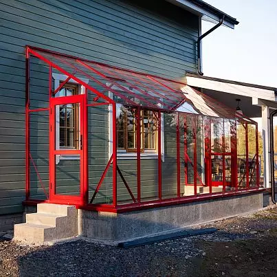 Теплица Пристенная ЭКОНИКА