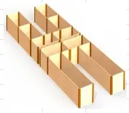 Комплект П-образных грядок в теплицу Botanik Standard Ботаник 