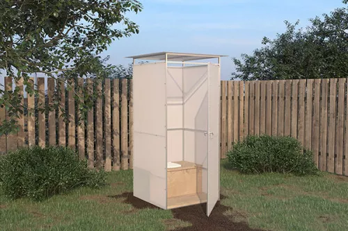 Кабина для туалета Подорожник