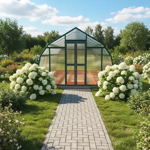 Теплица МОНОЛИТ сотовый поликарбонат 4 мм/6 мм