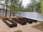 Комплект прямых грядок в теплицу БИОНИКА Гранд  (3 ряда)