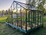 Теплица Botanik Maximum с комплектом поворотной двери Ботаник