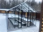 Теплица Botanik Maximum с комплектом купейной двери Ботаник