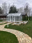 Теплица Botanik T Standard с минитамбуром и комплектом поворотных дверей Ботаник