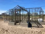 Теплица Botanik Т Standard с тамбуром и комплектом купейных дверей Ботаник