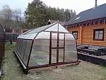 Теплица Березка сотовый поликарбонат 8 мм, 10 мм