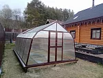 Теплица Березка сотовый поликарбонат 4 мм, 6 мм