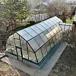 Теплица Тайга сотовый поликарбонат 8 мм, 10 мм