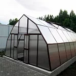 Теплица Дубрава сотовый поликарбонат 4 мм, 6 мм